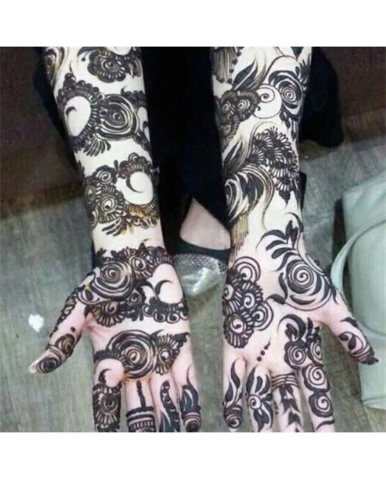 Creative Bracelet Arabic Mehndi Design Framework