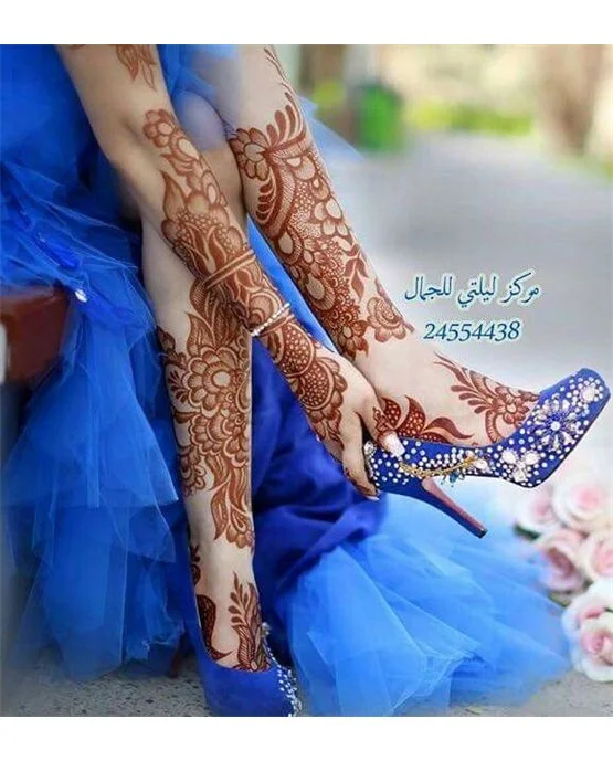 Exquisite Outline Placement On Arabic Mehndi Design