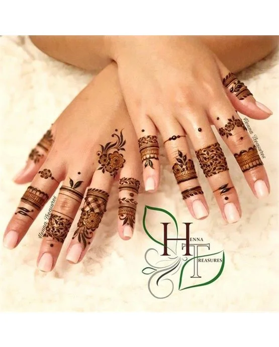 Fine Vine Simple Finger Mehndi Design Flow Fine Vine Simple Finger Mehndi Design Flow