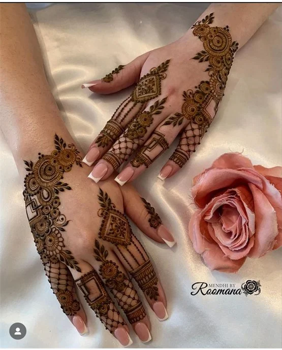 Fine Vine Stylish Finger Mehndi Design Flow Fine Vine Stylish Finger Mehndi Design Flow