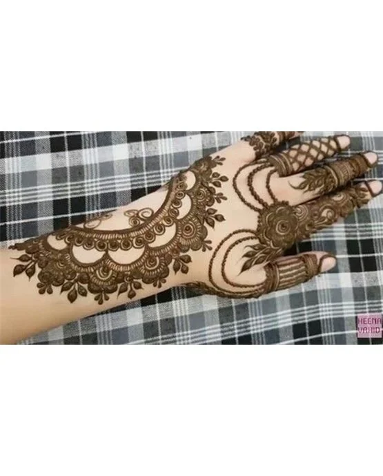 Soft Bead Stylish Finger Mehndi Design Structure Soft Bead Stylish Finger Mehndi Design Structure